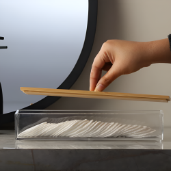 Acrylic And Wooden Organizer